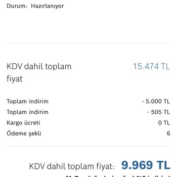 Bosch İndirimli Ürünleri Göndermiyor, Mağduriyet Yaşatıyor