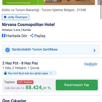 Fiyat Değişiklikleriyle Karşılaşılan Sorun