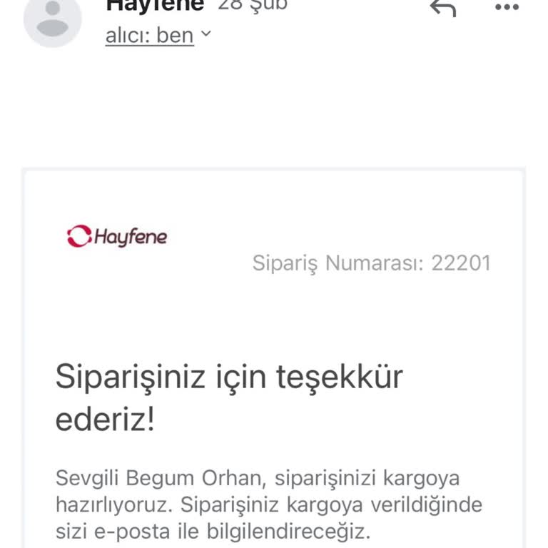 Hayfene Ramazan Ayında Uzayan Teslimat Süreci Ve İletişim Eksikliği!