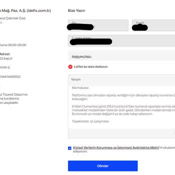 Yanlış Ürün Ve İletişim Engeli Sorunu