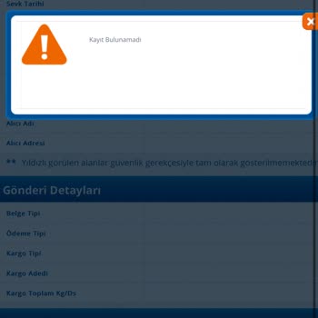 Sipariş Verildi Ama Kargo Ortada Yok