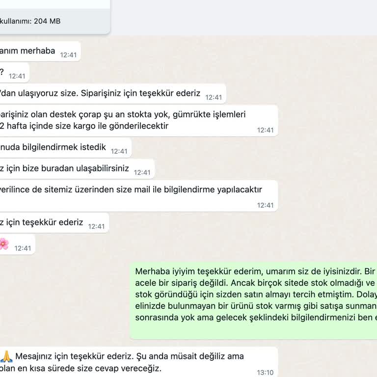 Stokta Olmayan Ürünün Satışı Ve Yanıltıcı Bilgilendirme