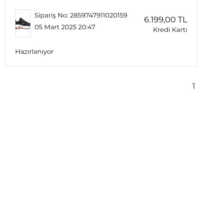 Sipariş Gecikti Bilgilendirme Yok