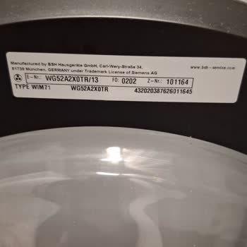 Siemens Ev Aletleri Çamaşır Makinesi Servis Sorunları