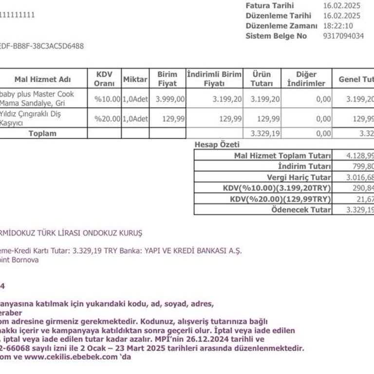 Mama Sandalyesi Teslim Edilmedi, Paramla Rezil Oldum!