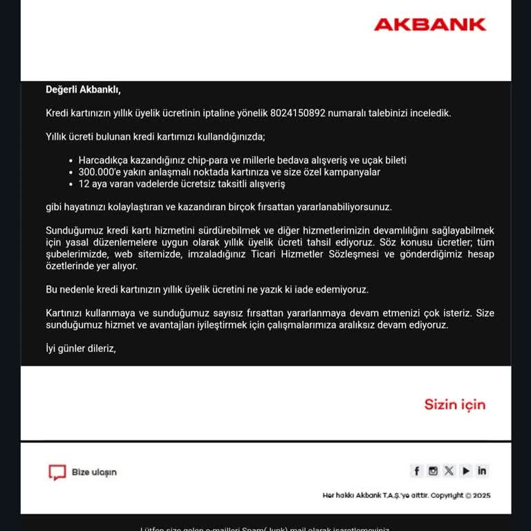 İzinsiz Üyelik Ücreti Dayatması Ve İade Sorunu