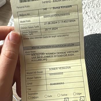 Desa'dan Alışverişte İade Sorunu