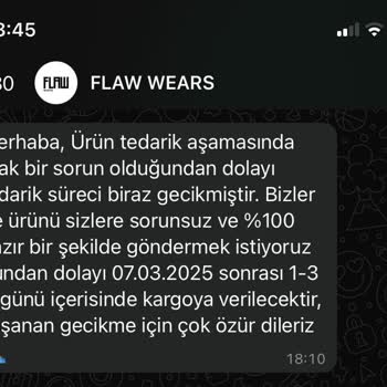 Sipariş Ve İade Sürecindeki Gecikmelerle İlgili Sorunlar