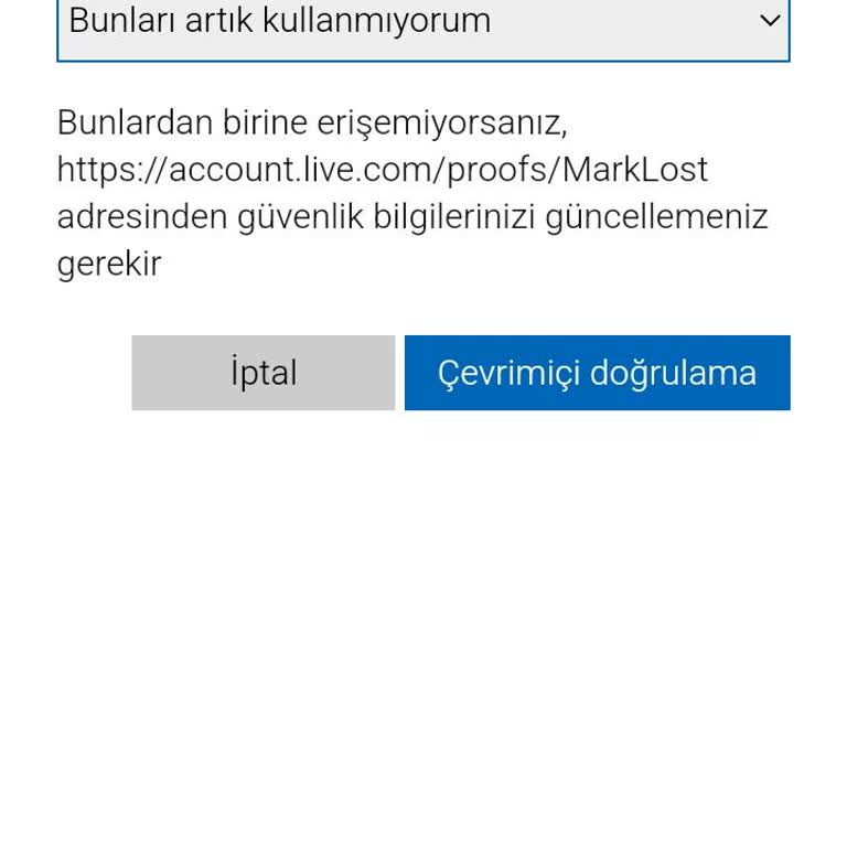 Windows Mail Hesap Doğrulama Sorunu Ve Erişim Engeli