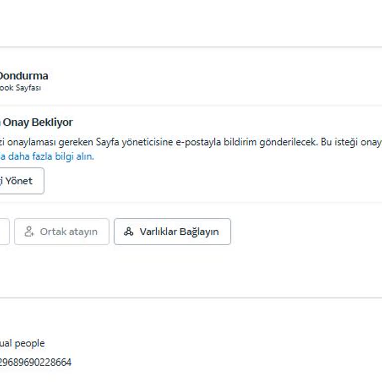 Facebook Sayfası Bağlantı Sorunu Ve Onay Belirsizliği