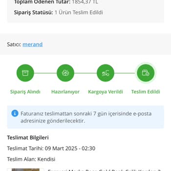 Teslim Edilmeyen Sipariş Ve Yanıltıcı Teslimat Bilgileriyle Yaşanan Hayal Kırıklığı