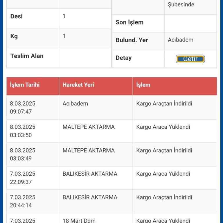 Teslim Edilmeyen Kargo Ve Kayıp Endişesi