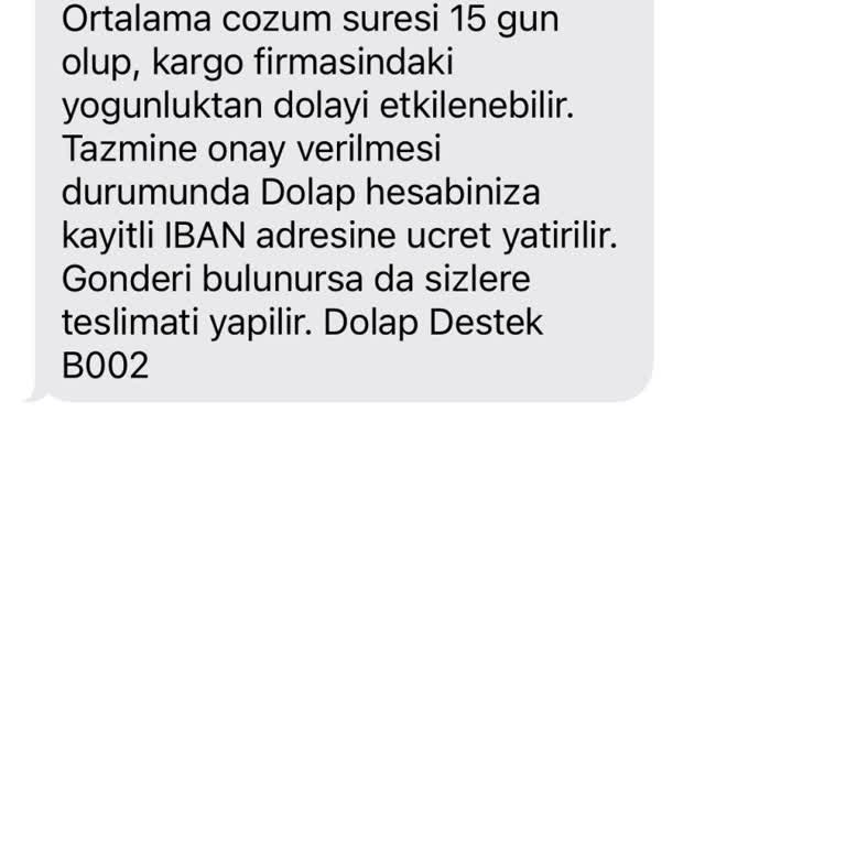 Kayıp Ürün Ve İade Sorunu Mağduriyeti