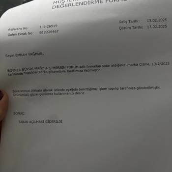 Boyner'den Aldığım Çizmenin Sorunları Çözülmedi