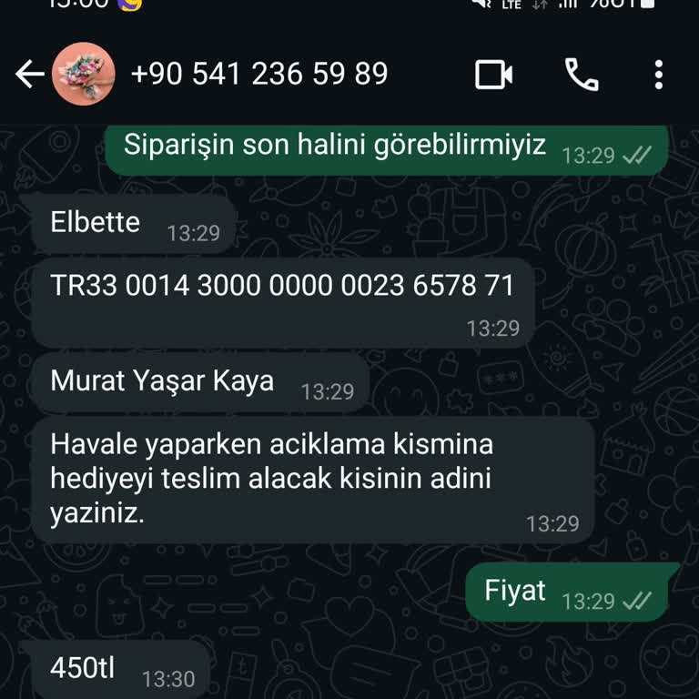Hera Çiçekçilik'te Sipariş Ve İletişim Sorunu