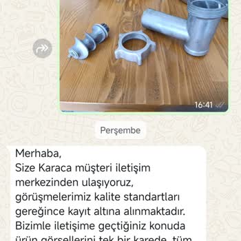 Karaca Stand Mikser Kıyma Aparatı Sorunu