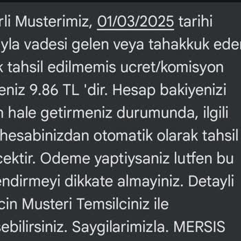 TEB Bankası'nda Hesap Kapatma Ve Ücret Sorunu