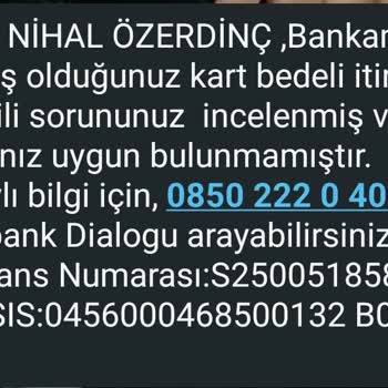 Halkbank Kredi Kartı Üyelik Ücreti İadesi Sorunu