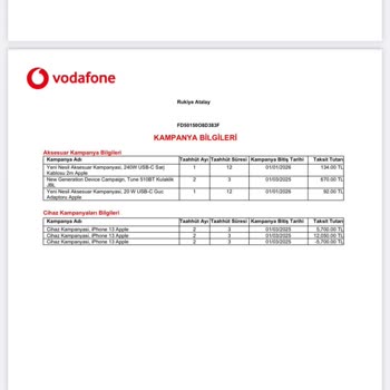 İzinsiz İphone Alımı Ve Haksız Fatura Talebi