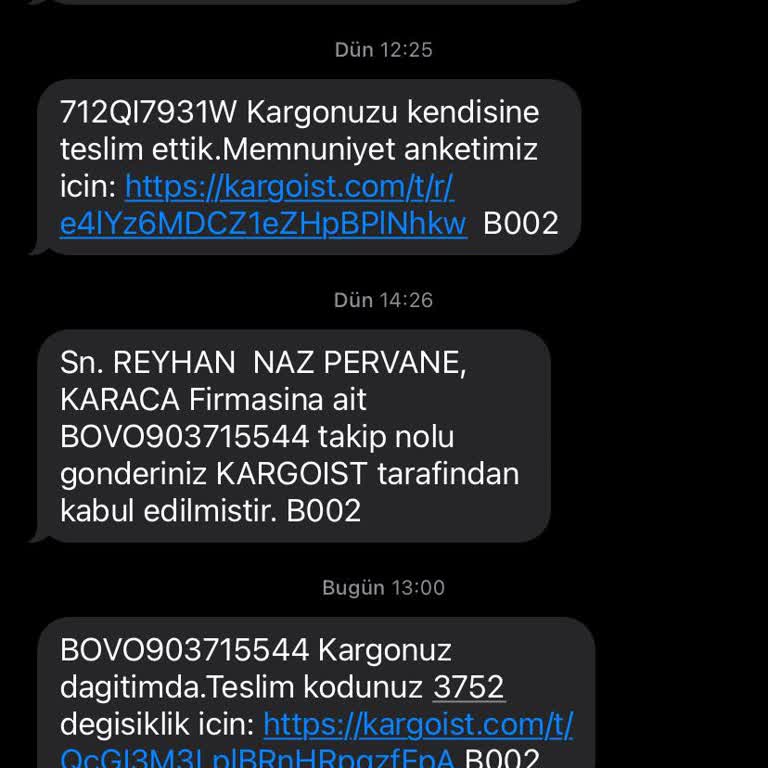Yanlış Kata Teslim Edilen Kargo Sorunu