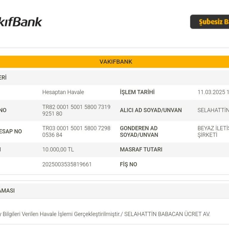 VakıfBank'ta Haksız İcra Kesintisi Şoku