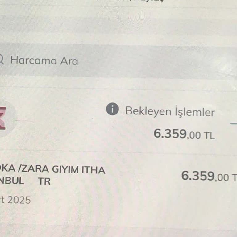 Zara İzinsiz Kredi Kartı Kullanımı!