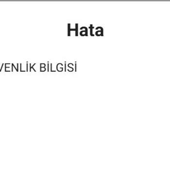 Platinum Plus Kartımla Uçak Bileti Alımında 3D Güvenlik Hatası