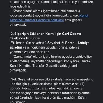 Gotogate'den Alınan Uçak Biletinde Ücretsiz Değişiklik Hakkı Mağduriyeti