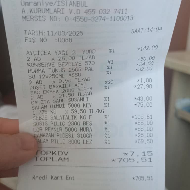 Hakmar'da Müşteri Hatası Olmayan Kırık Kavanoz Ücreti