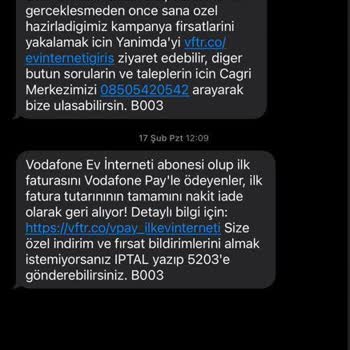 Vodafone'un Yanıltıcı Taahhüt Ve İptal Süreci