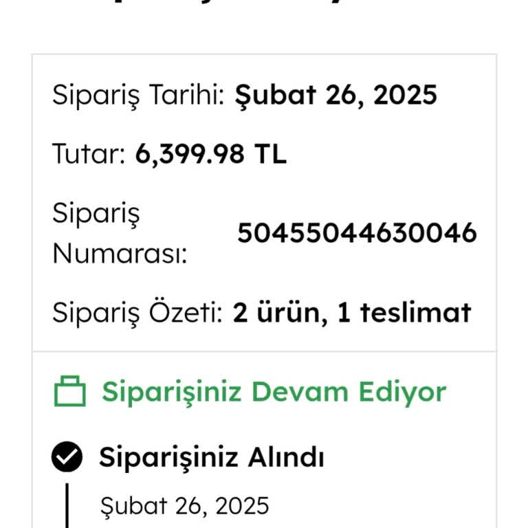 Derimod'dan Siparişlerim Hala Kargolanmadı!
