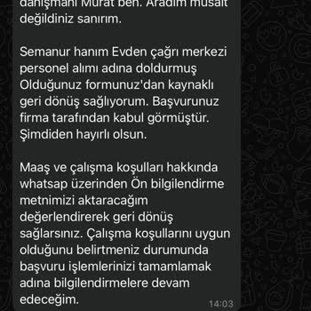 Güven Vermeyen Home Office Başvurusu