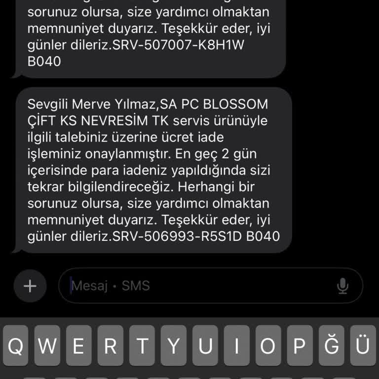 Nevresim Takımı İade Sürecinde Yaşanan Sorunlar