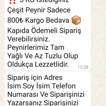 Peynirci Dayı'dan Yarı Ürün Skandalı
