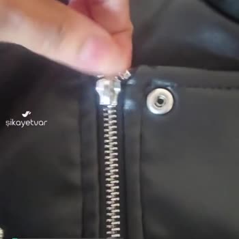 Gizem Ecemiş Butik Ürün Fermuarı Bozuk Üzerime Deneyemedim Kullanıcı Hatası Dediler
