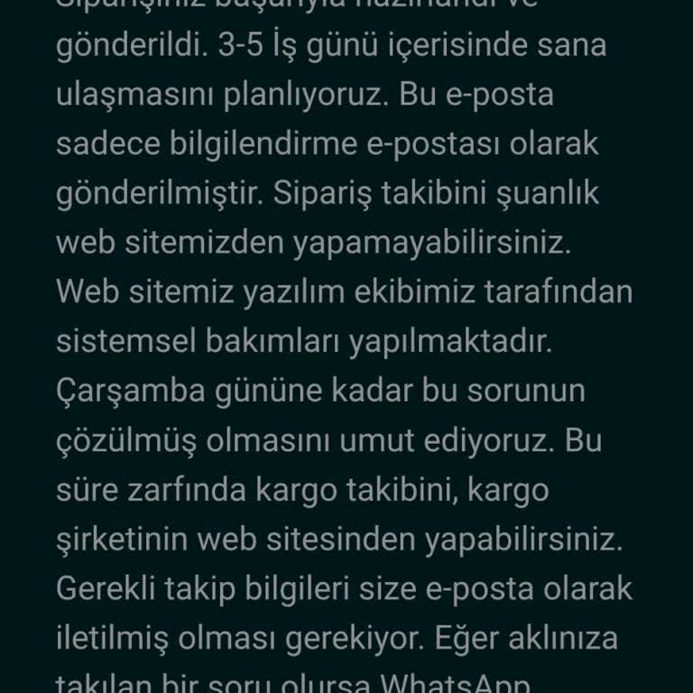 Koltuk Örtüsü Siparişim Nerede? Limralı'dan Yanıt Yok!