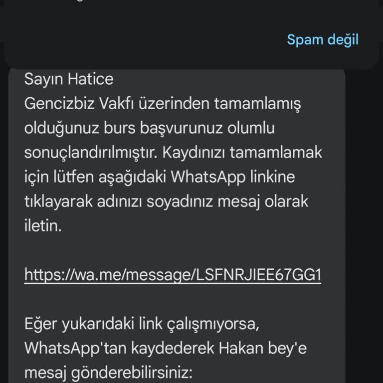 Sahte Burs Başvurusuyla Kişisel Bilgiler Tehlikede