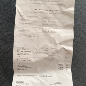 Mavi Jeans'ten Aldığım Pantolon Çuval Gibi Oldu!