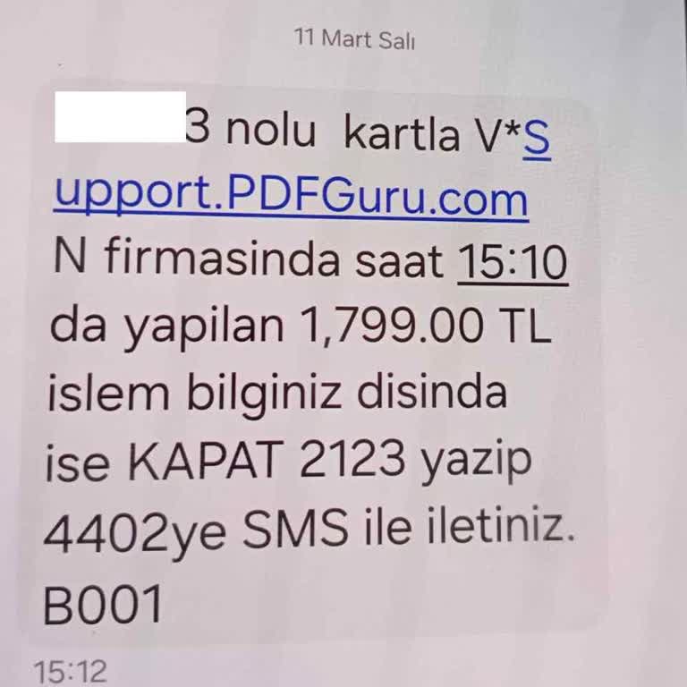 PDF Guru'dan Habersiz Para Çekimi Şikayeti
