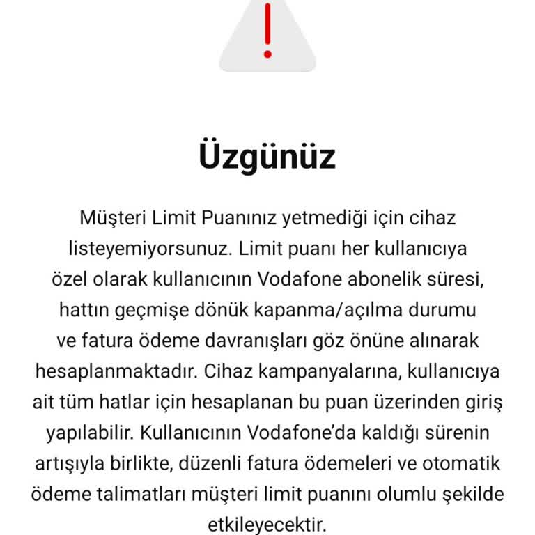 Hattım Üzerine Puan Çıkmıyor, Operatör Değişikliği Düşünüyorum