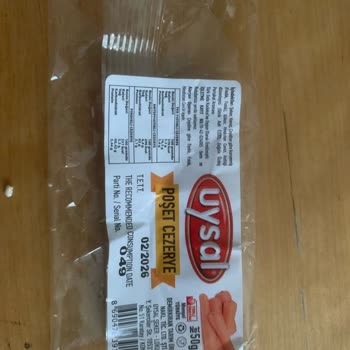 Carrefour SA'dan Aldığım Cezerye Dişimi Kırdı