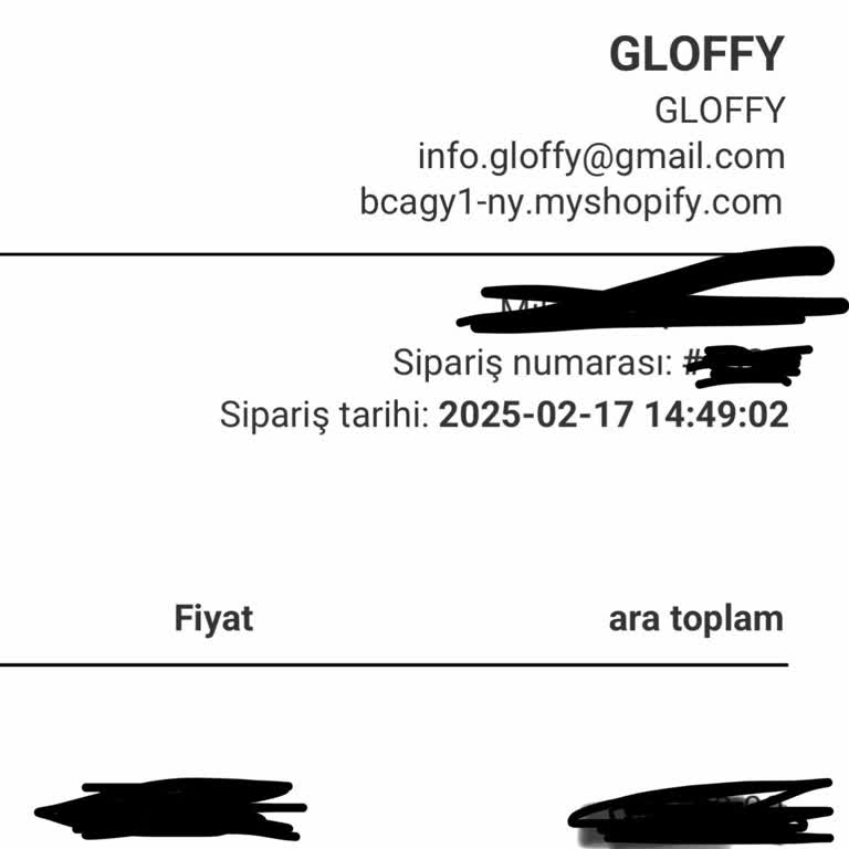 Gloffy Siparişimde Belirsizlik Ve İletişim Eksikliği