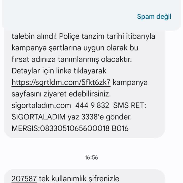 Sigortaladım.com Sigorta Kampanyasında Yanıltıcı Bilgilendirme