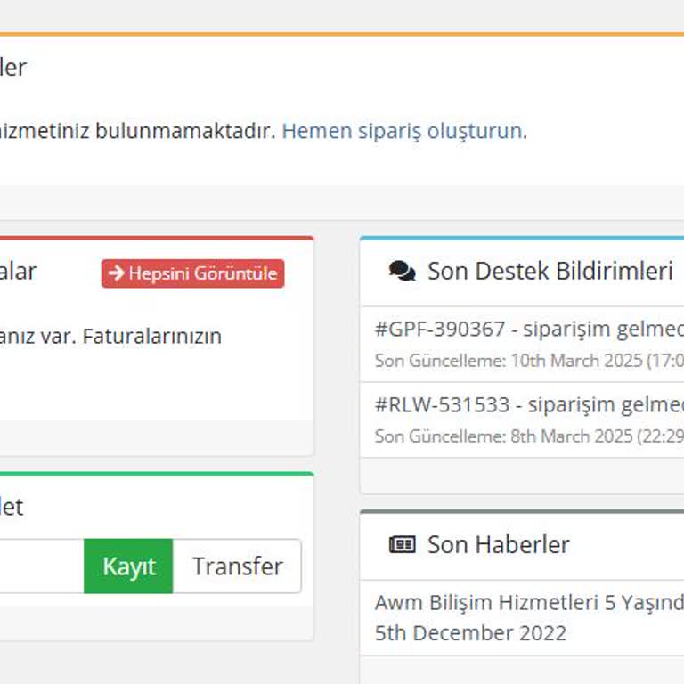 Ürün Yok, Cevap Yok: AVM Bilişim Mağduriyeti