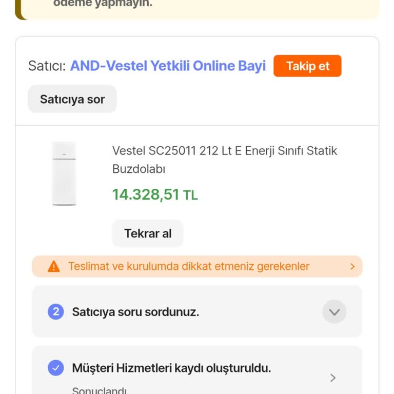 Teslim Edilmeyen Ürün Ve Geciken İade Süreci
