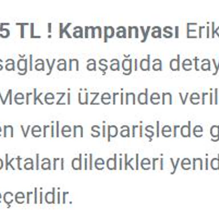 Erikli'nin Yanıltıcı Kampanya Politikası