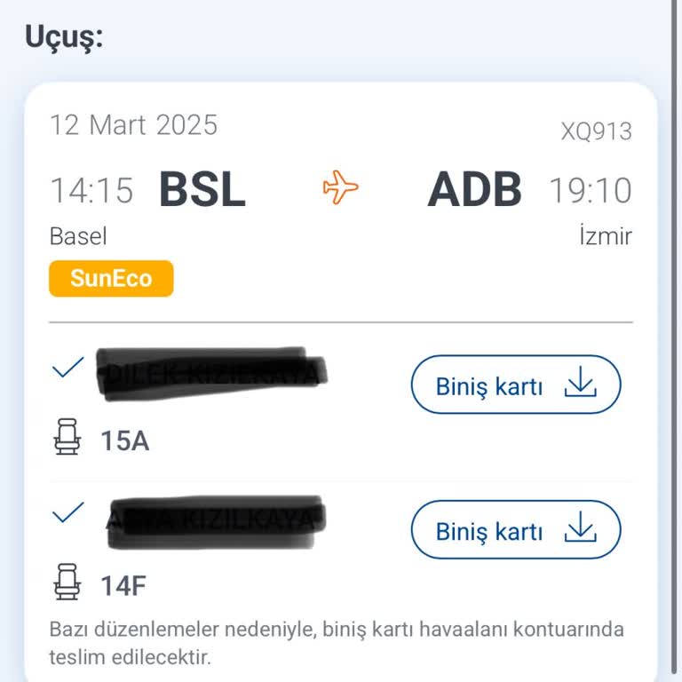 Çocuk Yolcu İçin Yan Yana Koltuk Verilmeme Sorunu