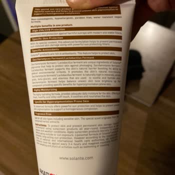 Solante Ürününde Beklenmeyen Koku Ve Cilt Reaksiyonu