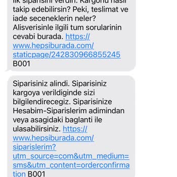 Hepsiburada'da Çekilen Para, Görünmeyen Sipariş