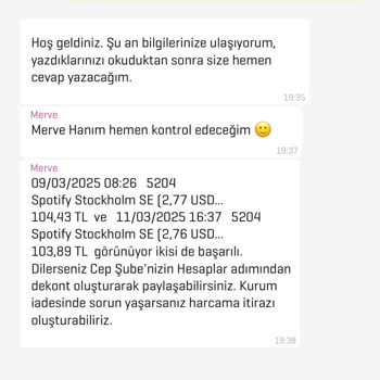 Çifte Çekim Sorunu: Spotify'dan Çözüm Bekliyorum